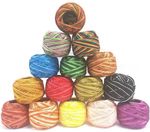 15 ANCHOR Pearl Cotton Crochet Embroidery Thread Balls Size 8 Unique Colors