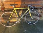 Vintage Raleigh Aquilus Race bike, yellow