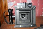 Polaroid 600se 4x5 Graflock adapter!  3-D Printed rare custom 550 grafmatic 