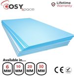 Electric Underfloor Insulation Boards Premium XPS Heating Undertile 7.2m2 - 36m2