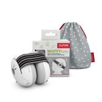 Alpine Zebra Muffy Baby Hearing Protection  Ear Defenders Festival & SEN 0-36Mth