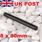 FERRO Rod FLINT STEEL MAGNESIUM Fire Starter Lighter 8mm x 80mm 10 pcs
