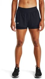 UNDER ARMOUR Women's Black Speedpocket 2- In- 1 Shorts Size Medium BNWT C3464