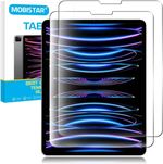 [2 Pack] Tempered Glass Screen Protector For iPad Pro 12.9" 1st/2nd 3/4/5th Gen