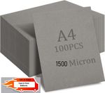 A4 Grey board 100 Sheets -1500Micron Grey Board A4 Mount Backing Board-1mm thick