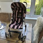 Kids Juicy Couture Maclaren Doll's Pushchair Pram Buggy Stroller Rare