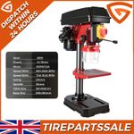 Bench Drill 5 Speed 13mm Chuck Bench Table Top Pillar Drill/Drilling Press, 220V