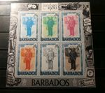 Barbados 🇧🇧 Stamps Minsheet 1980 Postman. MNH