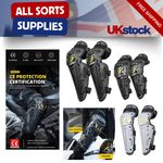 Motorcycle Knee Pad Elbow Protective Combo Knee Protector Equipment Gear Outdoor
