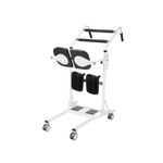 Sit to Stand Patient Lift Aid Stainless Steel for Elderly Home Care White
