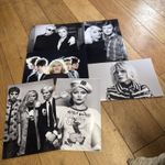Debbie Harry and Blondie A4 Photos x6 inc bowie