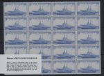 FORGERY - Werner's FORGERY/REPLICA of 1949 HMS Vanguard unissued stamp
