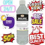 Langlow White Spirit Professional Grade Paint Thinner and Cleaner 750ml