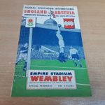 England v Austria (Football Association International), 28/11/1951 at Wembley