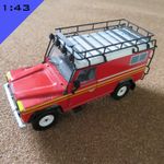 1x 3D printed LAND ROVER DEFENDER 110 ROOF RACK 1:43 Model Miniature Code 3