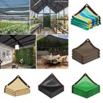 Shade Cloth - Garden Shade Mesh Netting with Grommets Outdoor Sun Shade Cover