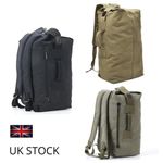 large capacity travel backpack men's outdoor travel rucksack laptop Canvas UK