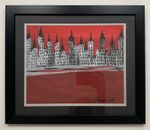 RARE Henry Hill Goodfellas Signed NY Painting + COA + FRAMED AUTOGRAPH MAFIA MOB