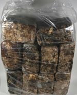 100% AUTHENTIC ORGANIC AFRICAN BLACK SOAP 1KG FROM GHANA