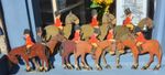 Mabel Lucie Attwell  Wooden Official Hand Painted Hunting figures c1923 set