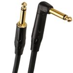 STAGE READY Studio Guitar Lead Cables 6.35mm 1/4" Jack to Right Angled GOLD