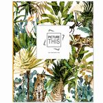 6" x 4" Photo Album Slip in 200 Pockets Jungle Design Cover Family Photographs