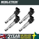 4 Pack of Mobiletron CE-51 Ignition Coil for VW Eos Golf Golf Plus