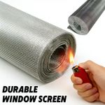 1-6M Stainless Steel Rat Mesh Rodent Proofing Woven Fine Wire Metal Netting Roll