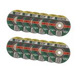 3" 75mm x 1mm Metal Cutting Discs for Stainless Steel Slitting Disc Cut Off 8062