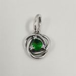 Eternity Circle Dangle Charm Pandora May Birthstone Green