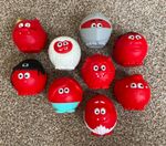 Comic Relief Red Nose Day 2019 complete set of 9 noses NEW