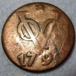 Certificate of Authenticity 1790 New York Penny VOC Dutch Colonial Cent Utrecht