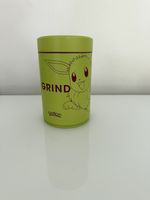Grind x Pokémon Tin Eevee Green Coffee Tin Brand New Screw Top Empty Tin