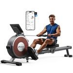 MERACH Magnetic Rowing Machine 16 Resistance Levels – Black