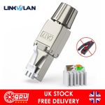 LinkWLAN RJ45 Field Termination Plug - Toolless CAT 7 Connector up to 10GbE