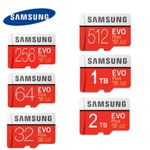 32GB 128GB 512GB 1TB 2TB EVO Plus Micro SD Card C10 SDXC Memory Card TF Card