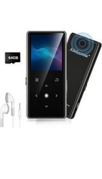 64GB MP3 Player with Bluetooth 5.2, AiMoonsa Music Player with Built-in Speaker
