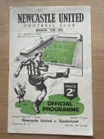 Newcastle United v Sunderland 1949/50 - Div 1     ** NO WRITING **
