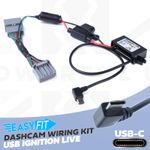 12v power tap-in +USB-C plug for Land Rover Discovery Sport overhead console