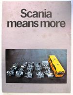 SCANIA Range Bus Commercial Vehicle Sales Brochure #SBK E1400-2201