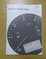 TOYOTA SERVICE HISTORY BOOK SCHEDULE BOOK PETROL DIESEL BLANK NO STAMPS