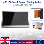 For VW MIB STD2 5C0035680G TRANSPORTER CADDY CARAVELLE 6.5" LCD DISPLAY SCREEN