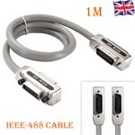 IEEE-488 Cable Adapter Plug GPIB Cable Connectors Transmission Data Line Lines