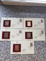 1983 British Army 22ct Golden Replicas Of British Stamps