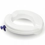 Senator Plastic Raised Toilet Seat 2 inch 2" 30 Stone Load Knee Aid