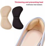 2 x Heel Grips Pads Liner Cushions For Loose Shoes Pair Adhesive Foot Care FAST