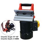 Portable Chamfer Machine Straight Edge Chamfering Beveling Machine 15°-45° 220V