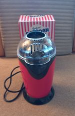 Home Popcorn Maker Machine Festival 1200W Healthy Popper Parties Movie Nights