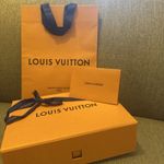 New! Louis Vuitton empty gift box with paper bag&ribbon&receipt holder(size s)