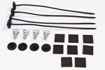 UNIVERSAL RADIATOR INTERCOOLER RACE DRAG DRIFT KIT CAR FAN FITTING MOUNTING KIT